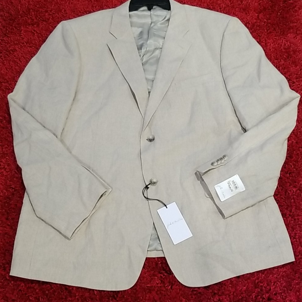 NWT John W. Nordstrom Men's Linen Sports Jacket